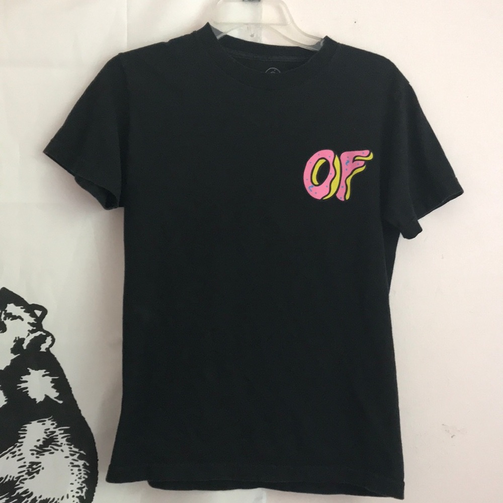 Odd Future OF Donut Black T- Shirt